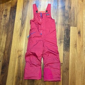 Patagonia Baby Snow Pile Bibs size 5T